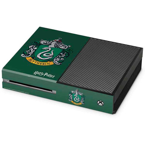 Wizarding World Harry Potter Slytherin House Crest Xbox One Console Skin